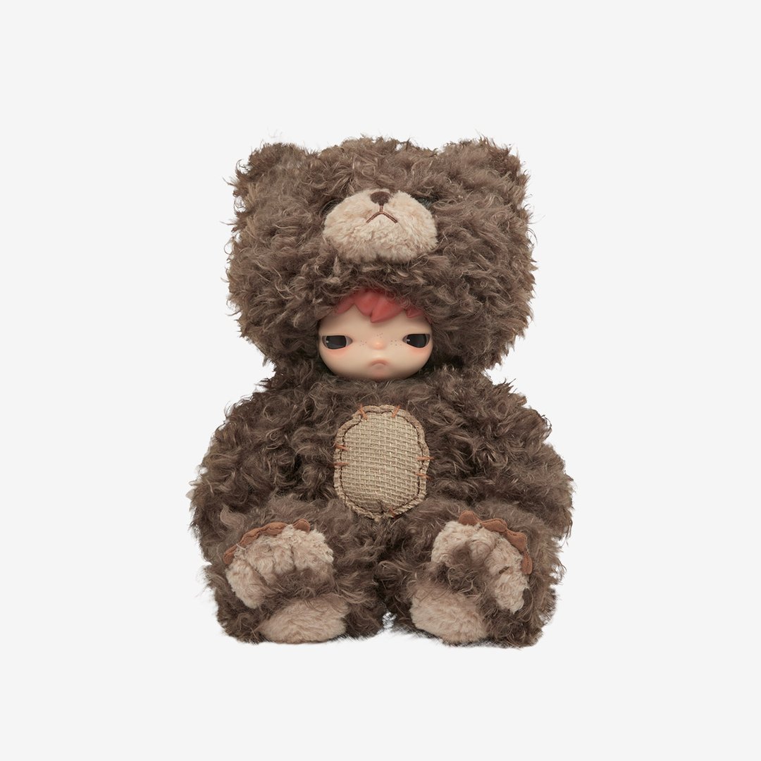 POP MART - Peluche Hirono Bear en vinyle
