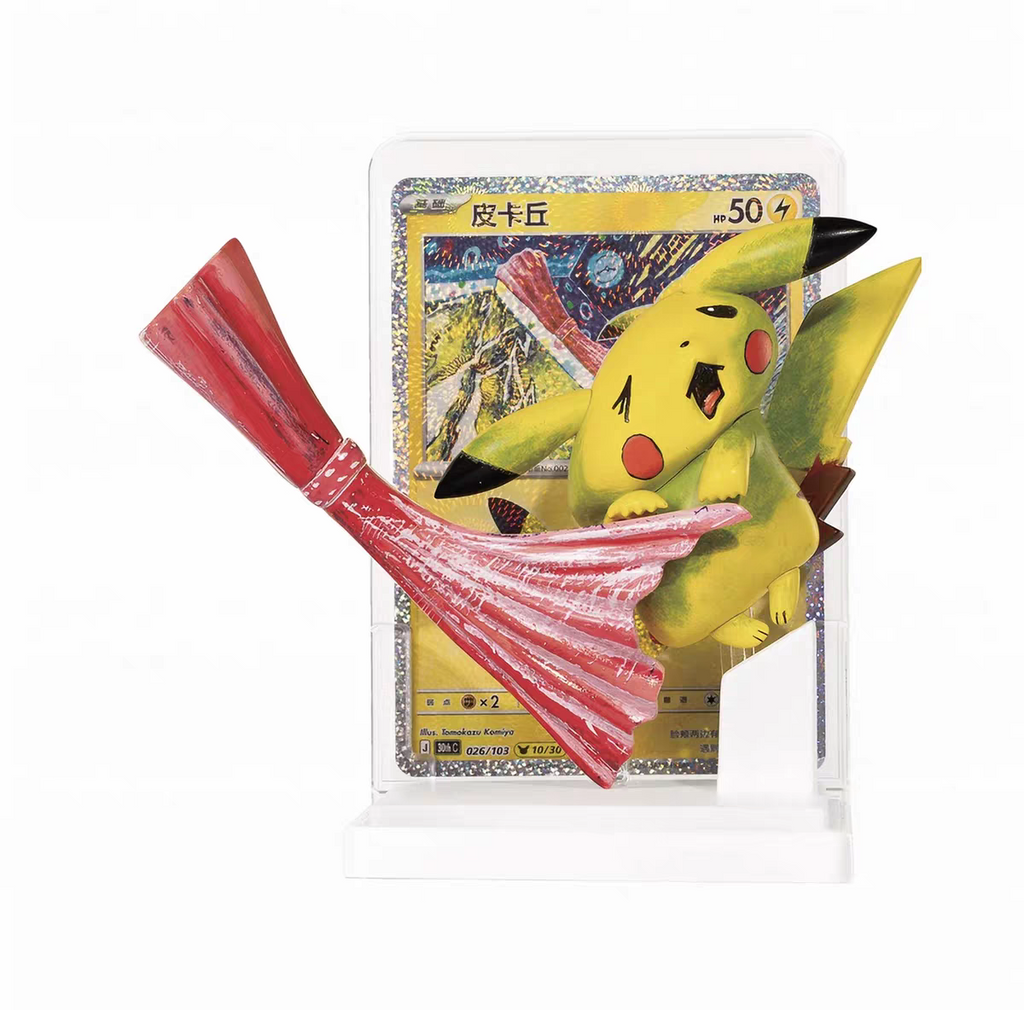 POKÉMON - Collection de Figurines Pikachu « Dream Painting Touch » – Célébration du 30e Anniversaire Pokémon