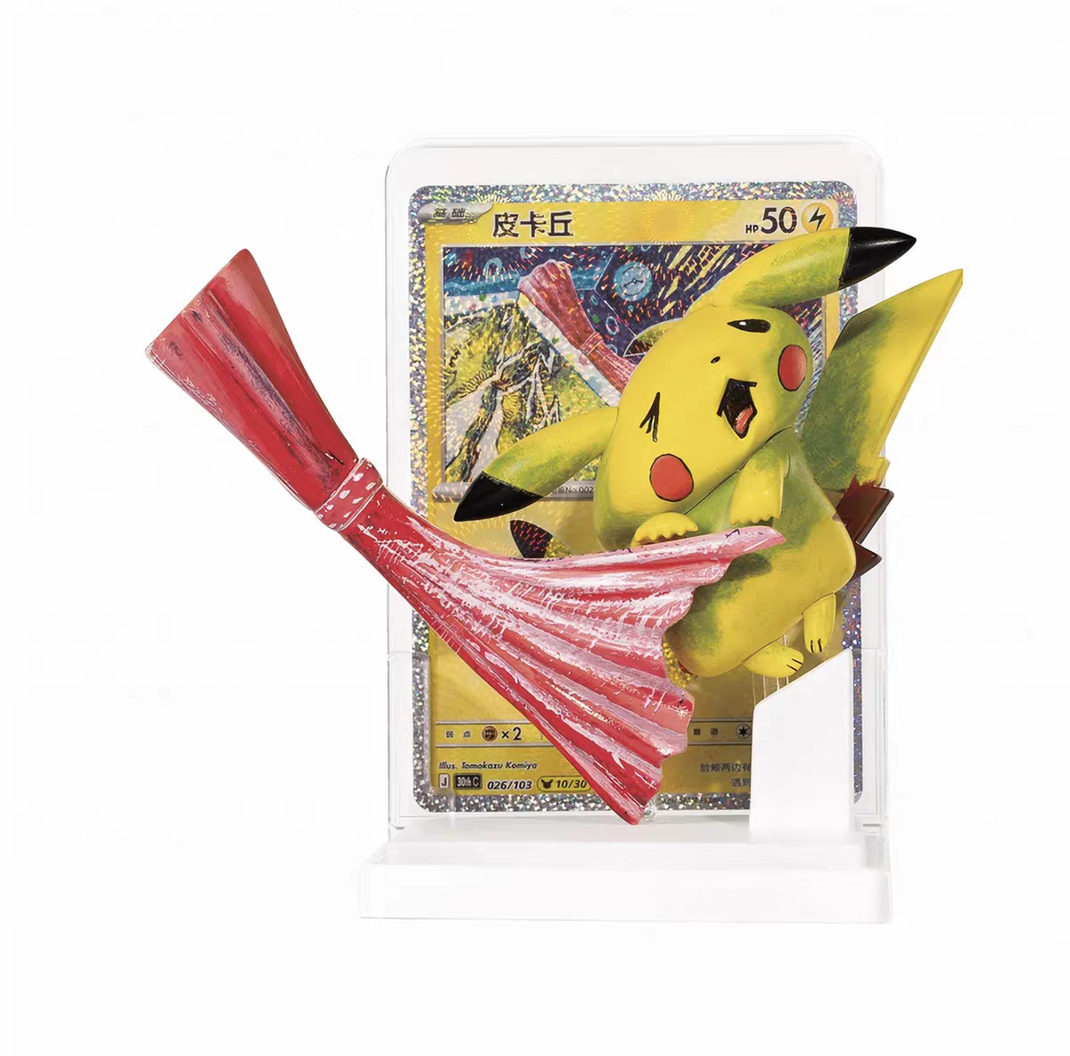 POKÉMON - Collection de Figurines Pikachu « Dream Painting Touch » – Célébration du 30e Anniversaire Pokémon