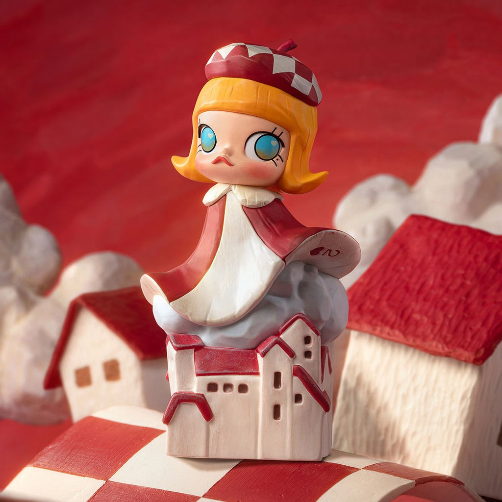 POP MART - Molly Figurines de la collection Paysages en Chemin - 20e anniversaire