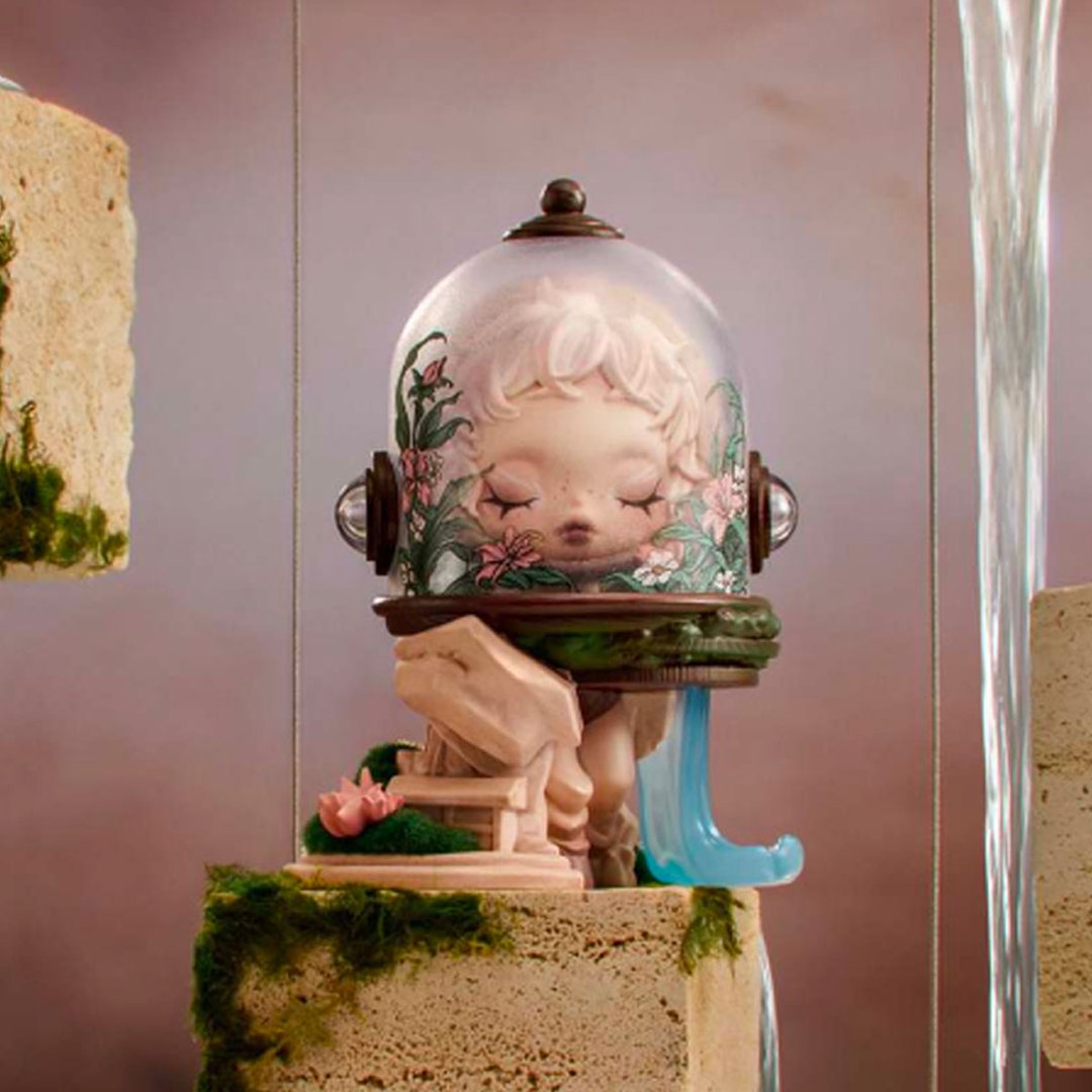 POP MART - Figurines SKULLPANDA Where Time Dwells