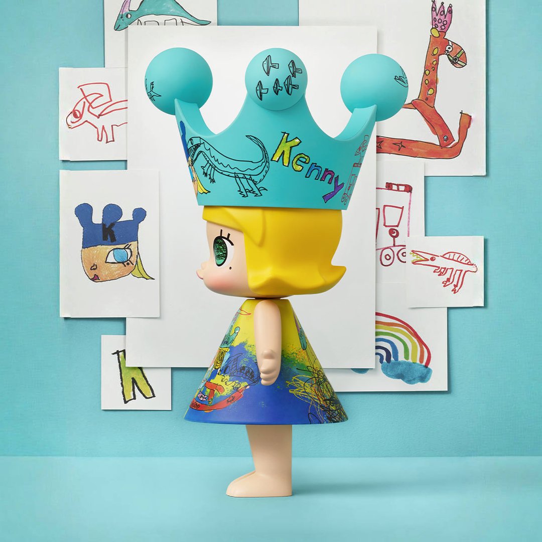 POP MART - MEGA ROYAL MOLLY 400% Enfantin