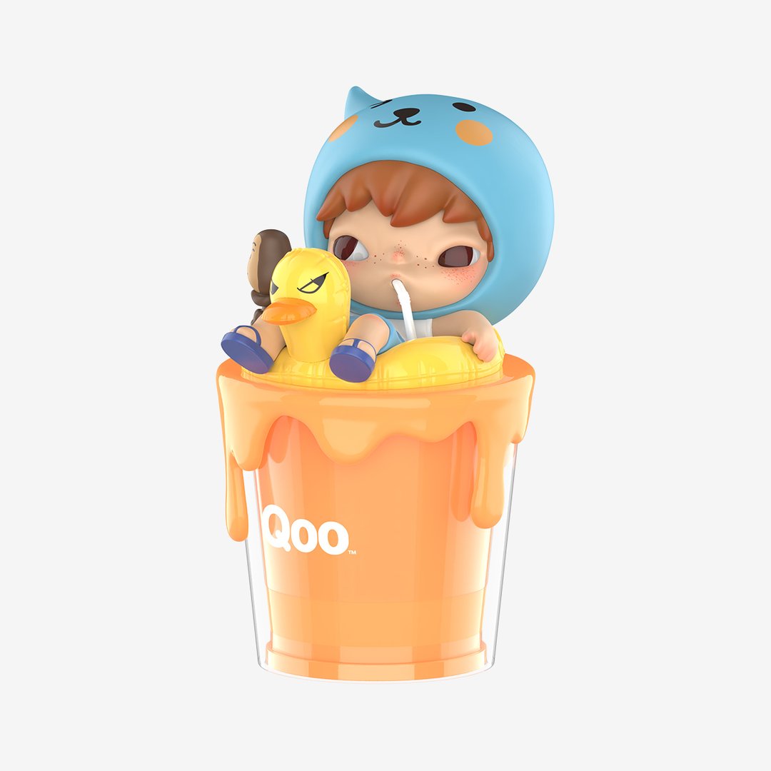 POP MART - Hirono x Qoo Blush avec figurine Qoo