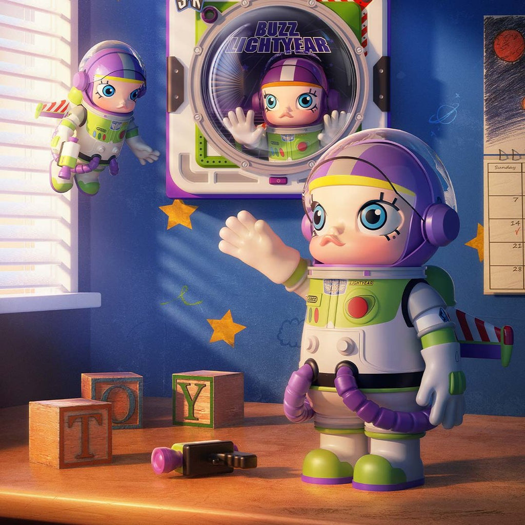 POP MART - MEGA SPACE MOLLY 400% Buzz l'Éclair