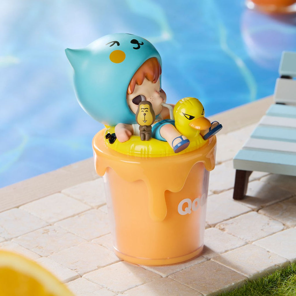POP MART - Hirono x Qoo Blush avec figurine Qoo