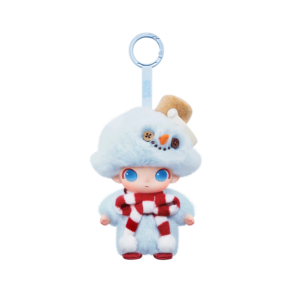 POP MART - DIMOO Snowman Vinyl Plush Hanging Card