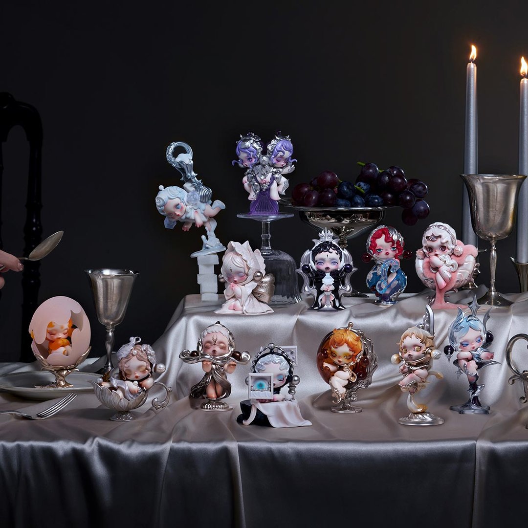 POP MART - SKULLPANDA Figurines de la série Le Festin Commence