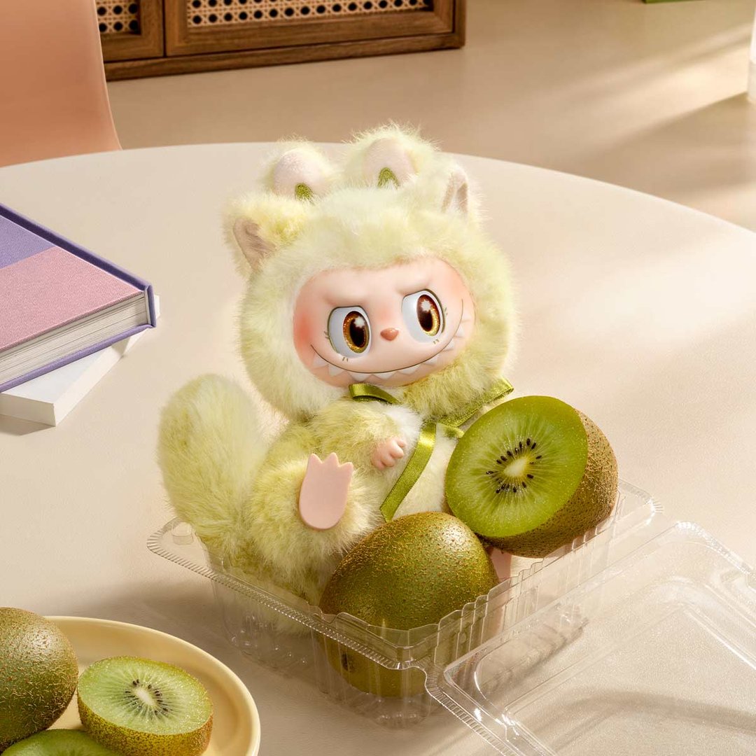 POP MART - SÉRIE THE MONSTERS CAT MODE ON - Pendentif en peluche vinyle