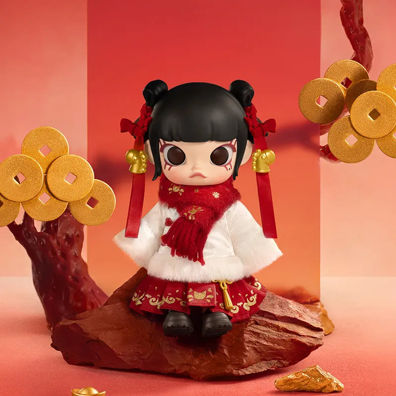 POP MART - Figurine articulée MOLLY Galoping Wealth 1/8