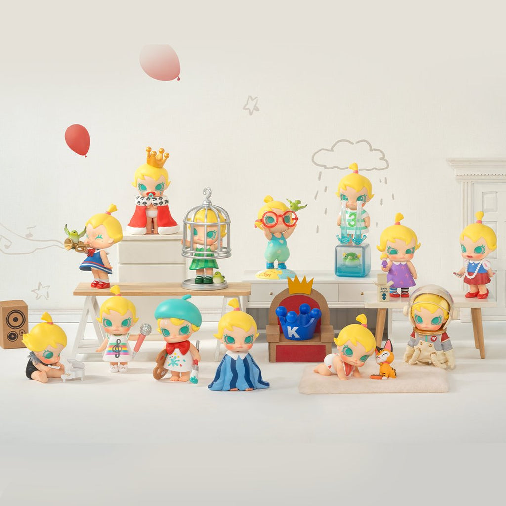 POP MART - Baby Molly Figurines de la série - Quand j'avais trois ans !