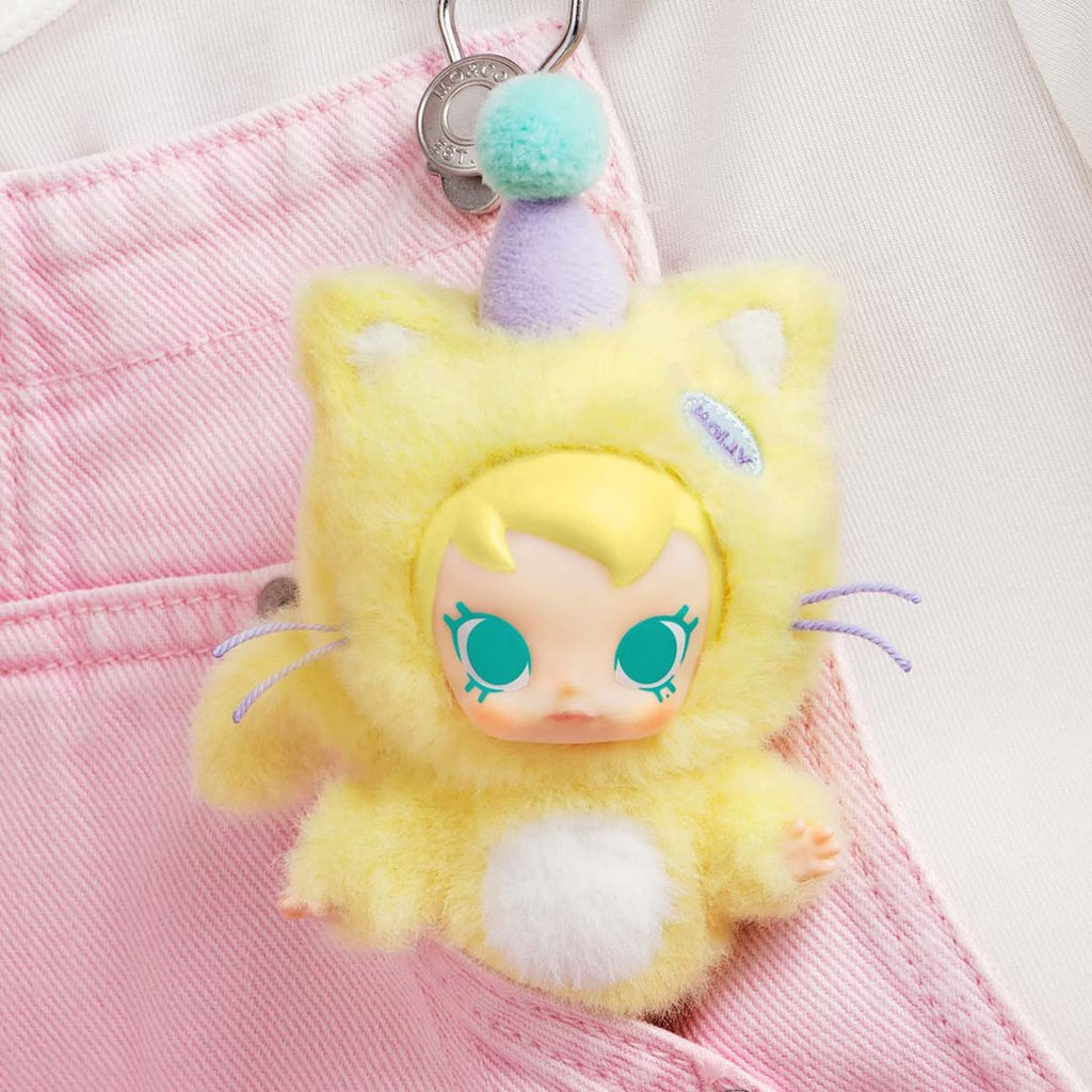 POP MART - Pendentif en peluche Baby Molly Pocket Friends Series