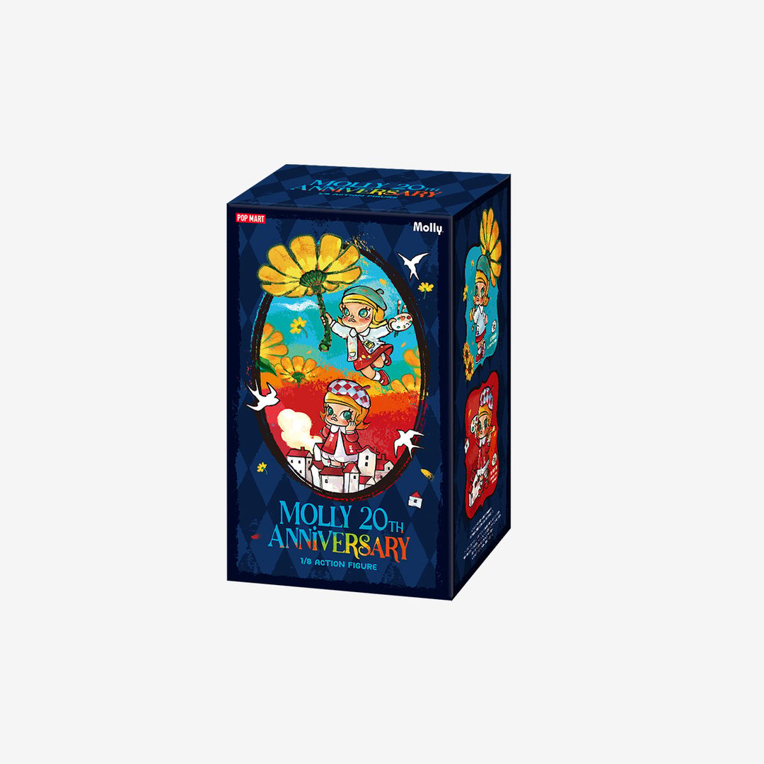 POP MART - Molly Figurine articulée de la série 20e anniversaire