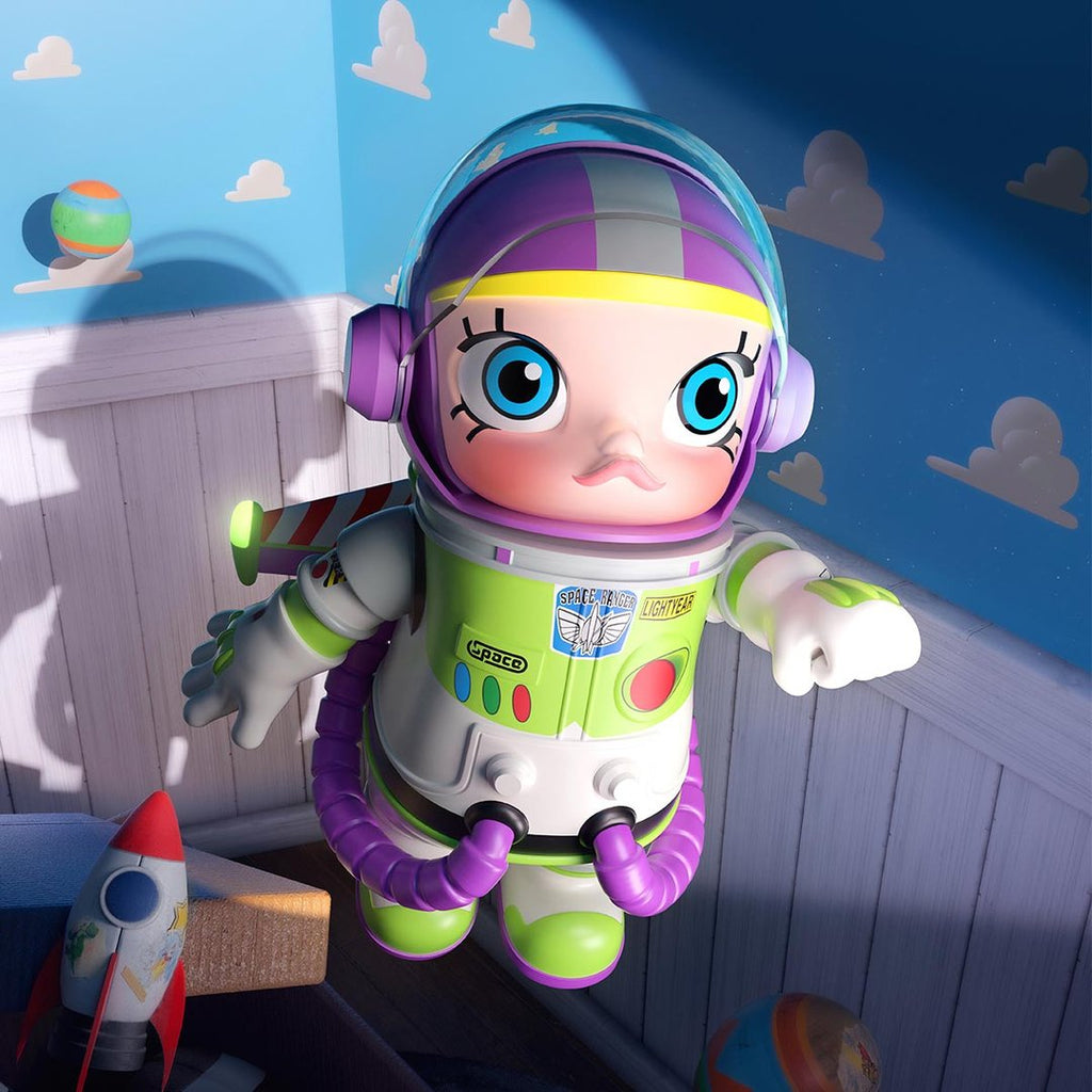 POP MART - MEGA SPACE MOLLY 400% Buzz l'Éclair