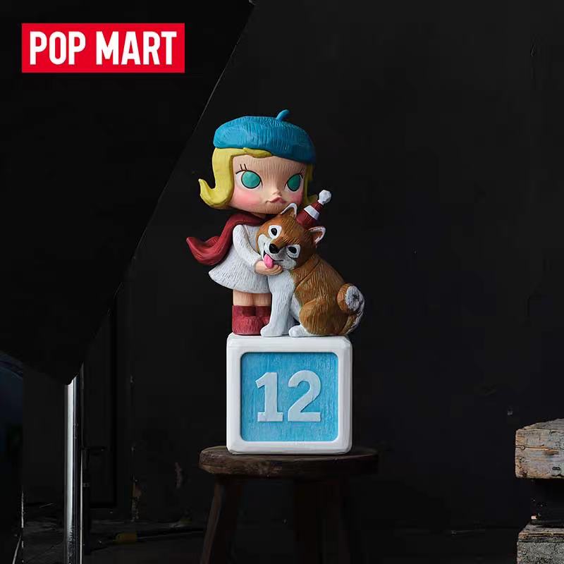 POP MART - Figurines de la série rétro classique MOLLY - édition anniversaire