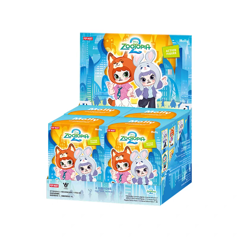 POP MART - Figurine articulée MOLLY ZOOTOPIA 2 série 1/12