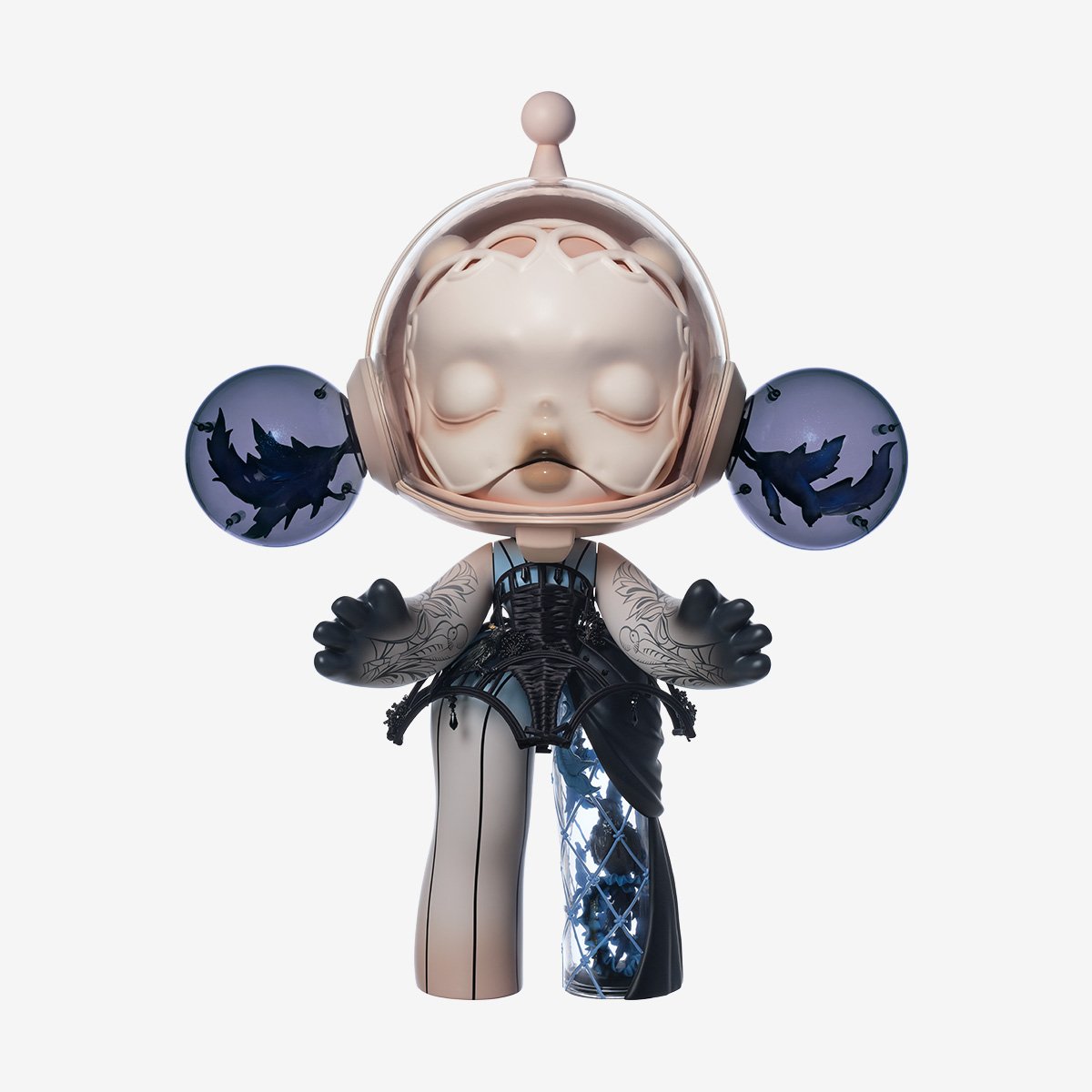 POP MART - MEGA α SKULLPANDA 400% Guo Pei-Univers alternatif