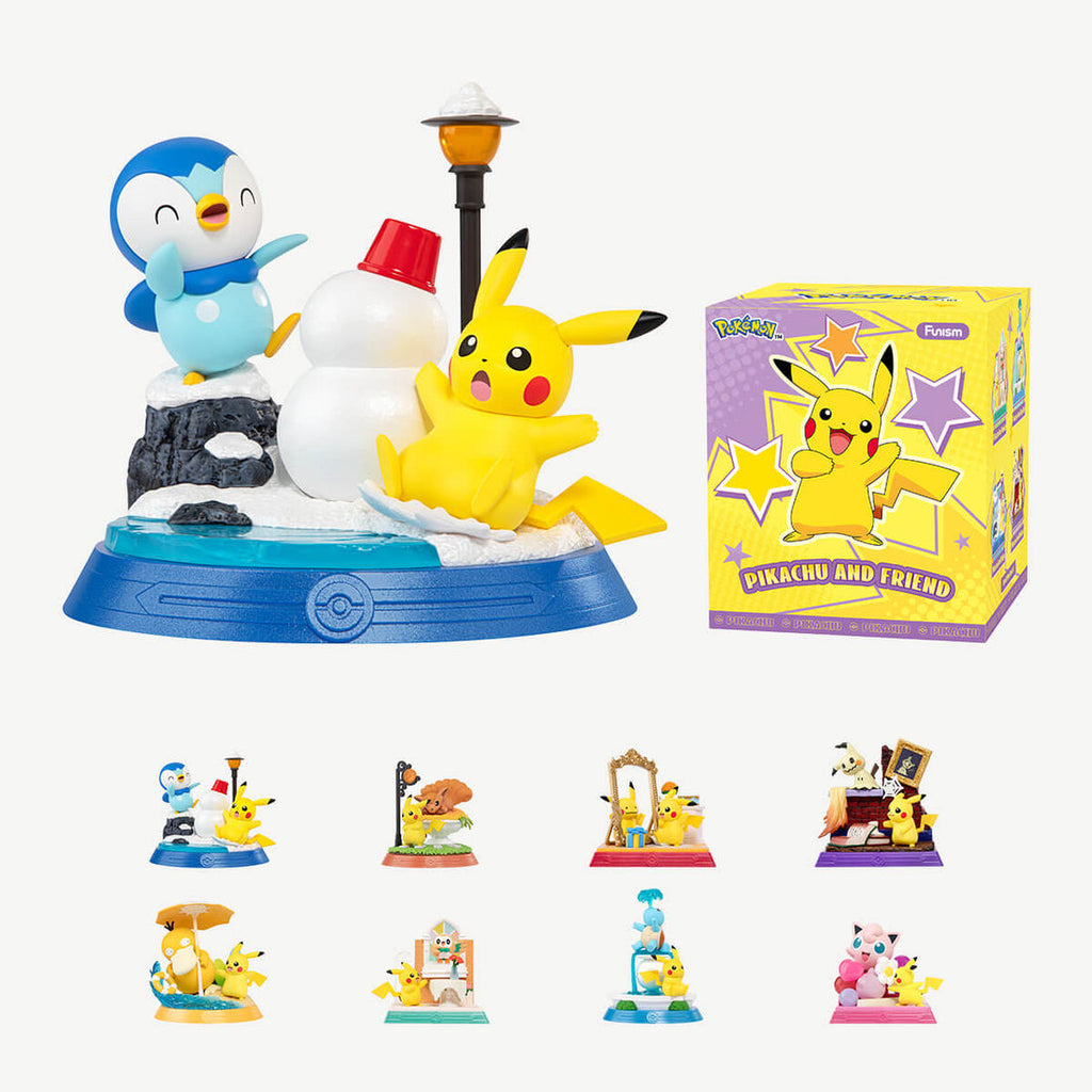 FUNISM - Pokémon Pikachu et ses amis, série boîte surprise