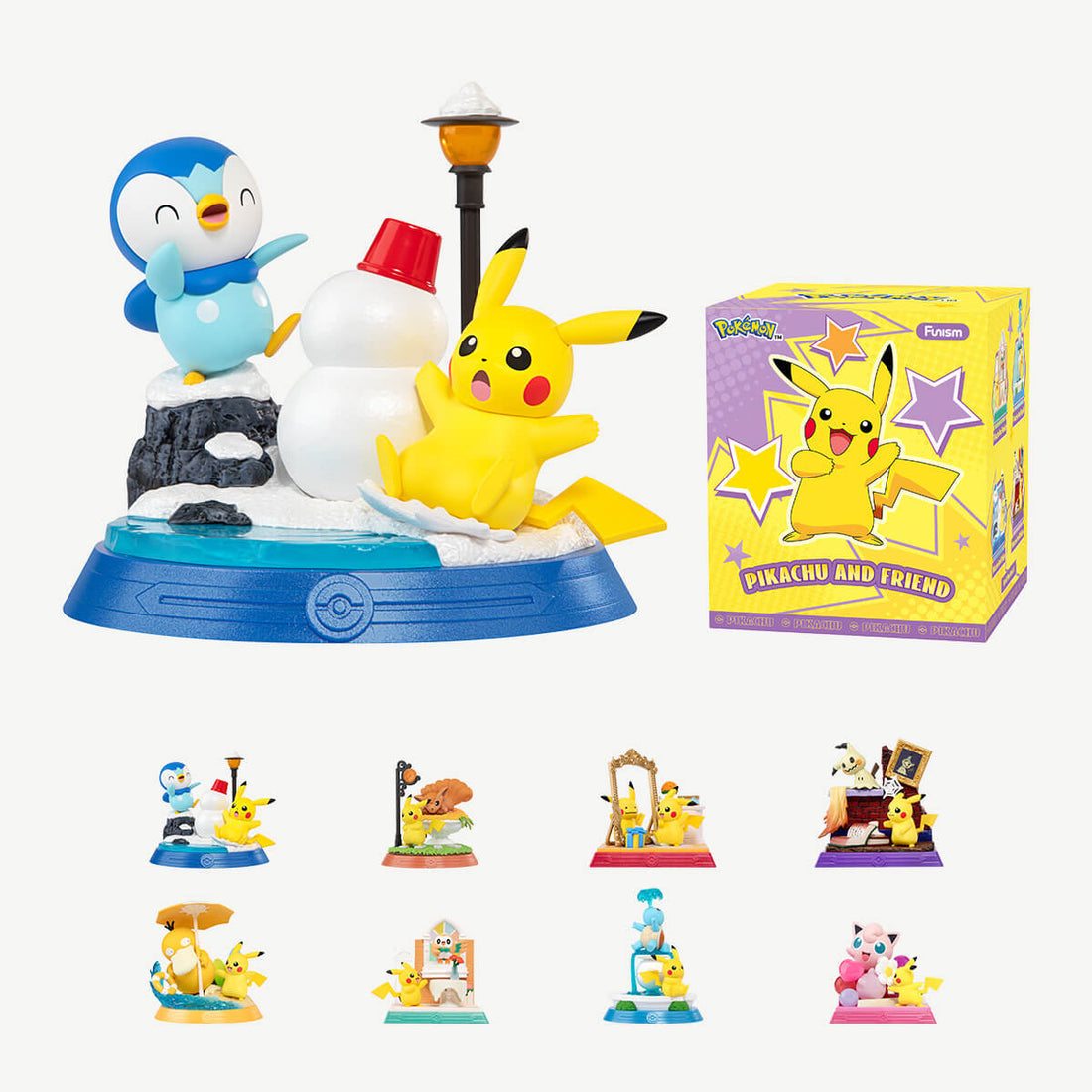 FUNISM - Pokémon Pikachu et ses amis, série boîte surprise