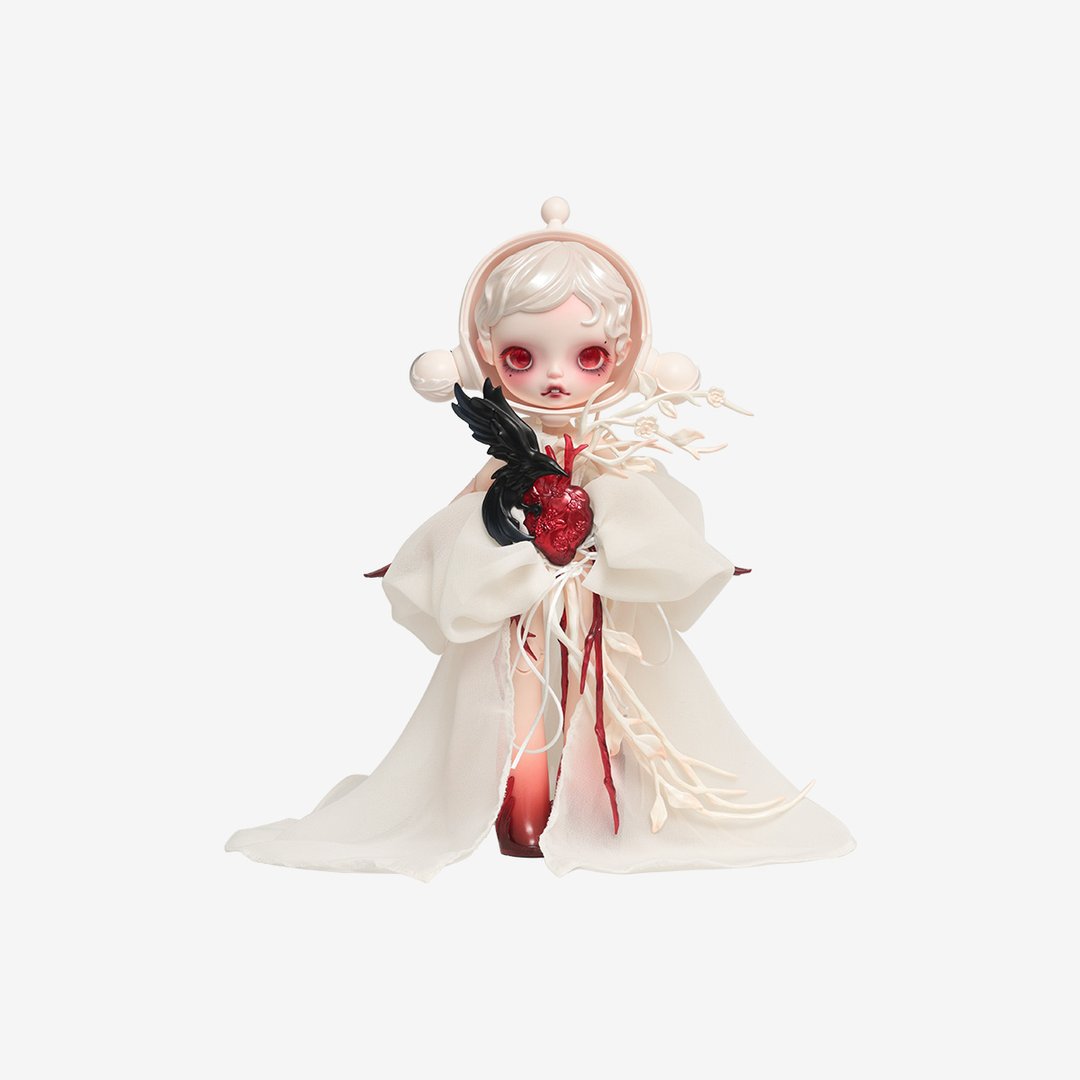 POP MART - Figurine articulée SKULLPANDA × GUO PEI à l'échelle 1/6