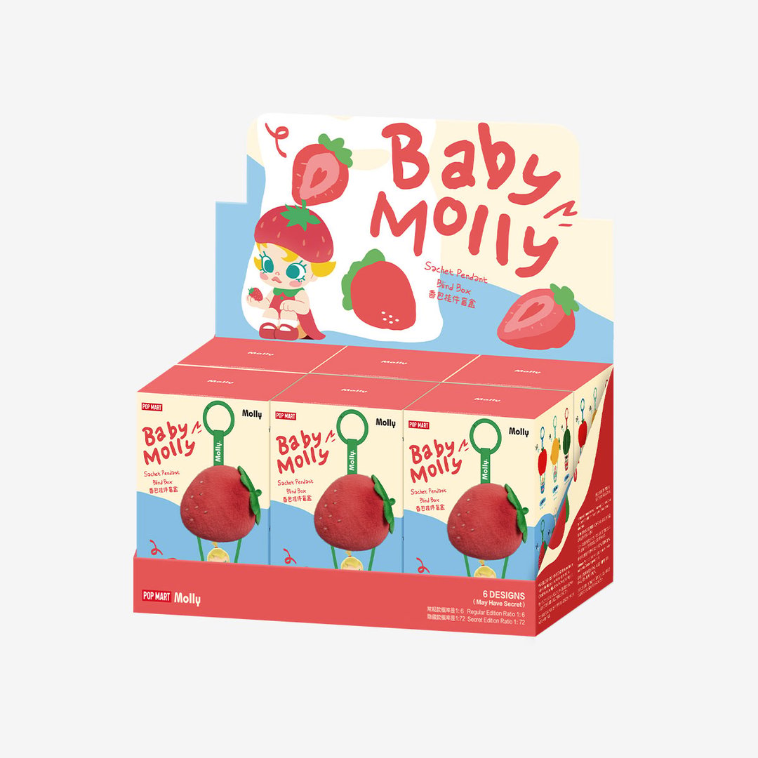 POP MART - MOLLY Fruity Aroma Series - Sachet Pendentif