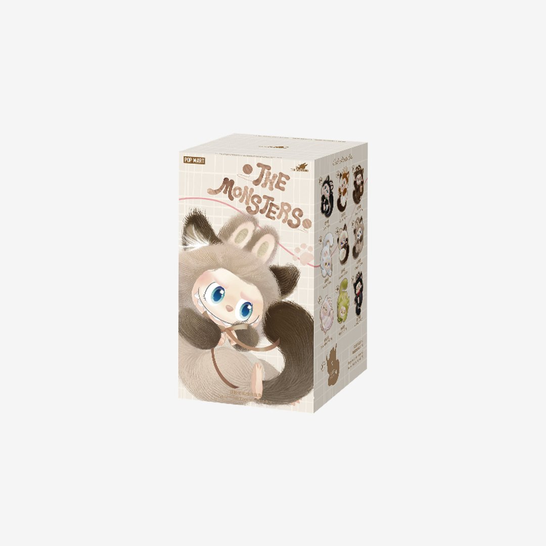 POP MART - SÉRIE THE MONSTERS CAT MODE ON - Pendentif en peluche vinyle