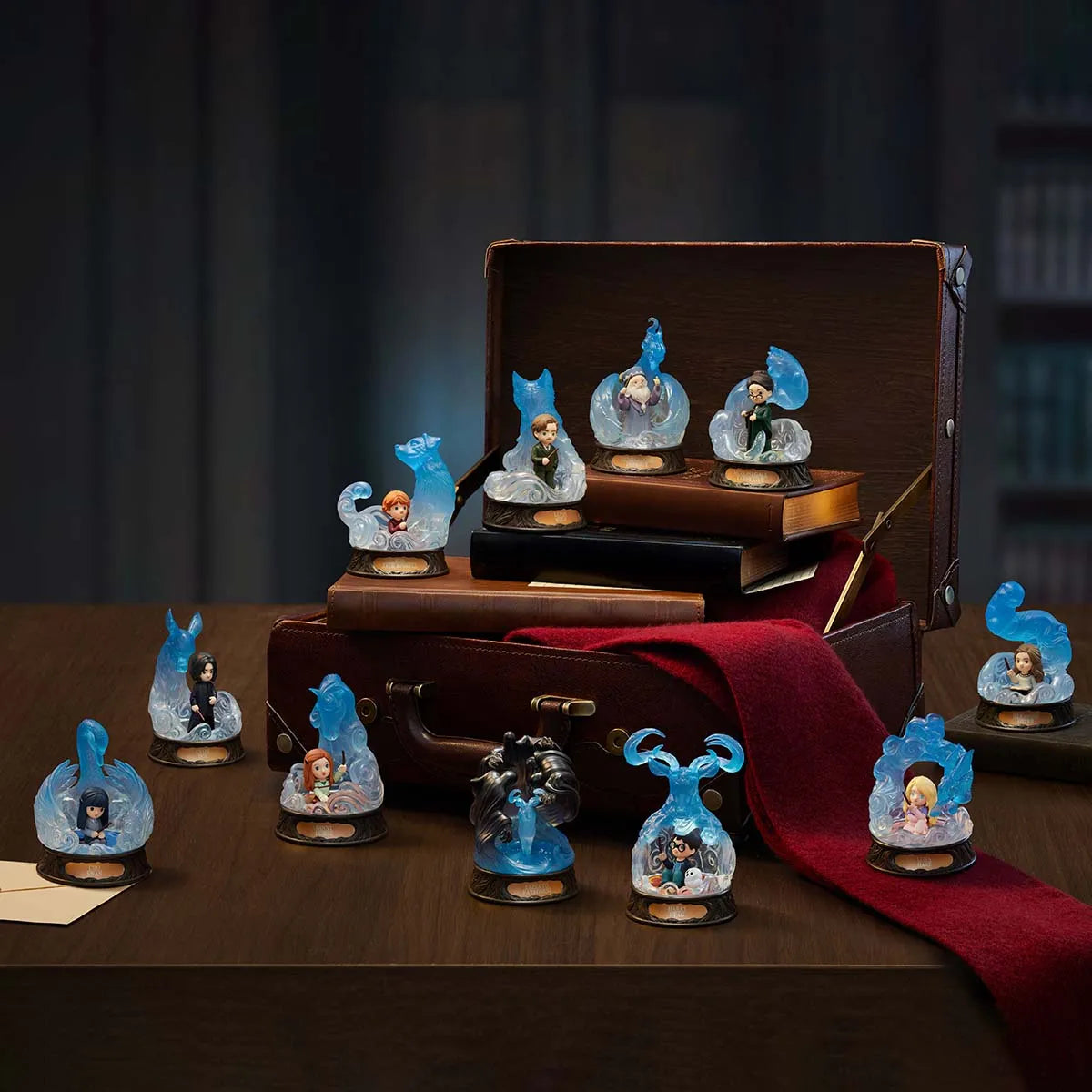 POP MART - Figurines de la série Patronus de Harry Potter