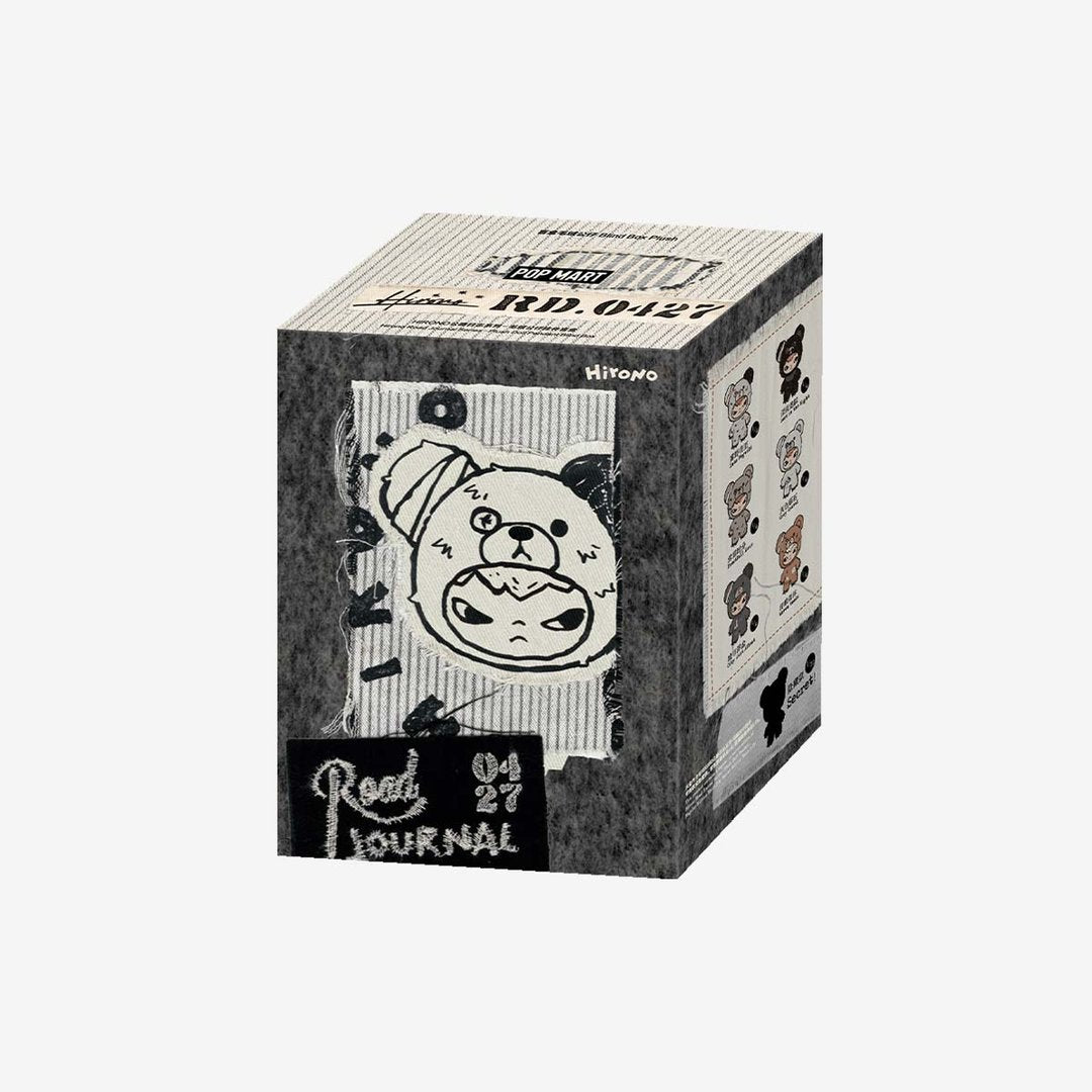 POP MART - Série Hirono Road Journal - Pendentif peluche