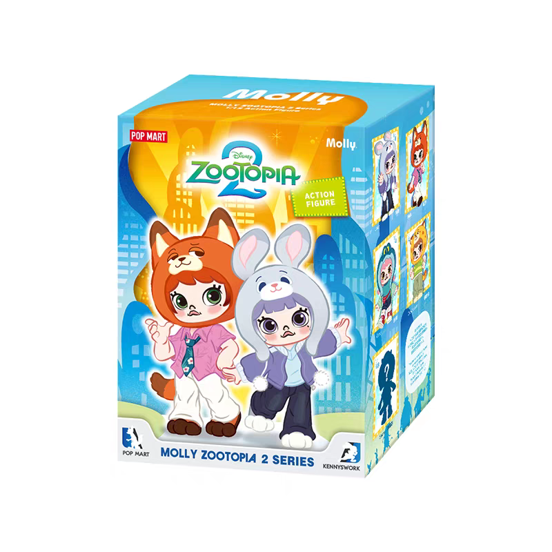 POP MART - Figurine articulée MOLLY ZOOTOPIA 2 série 1/12