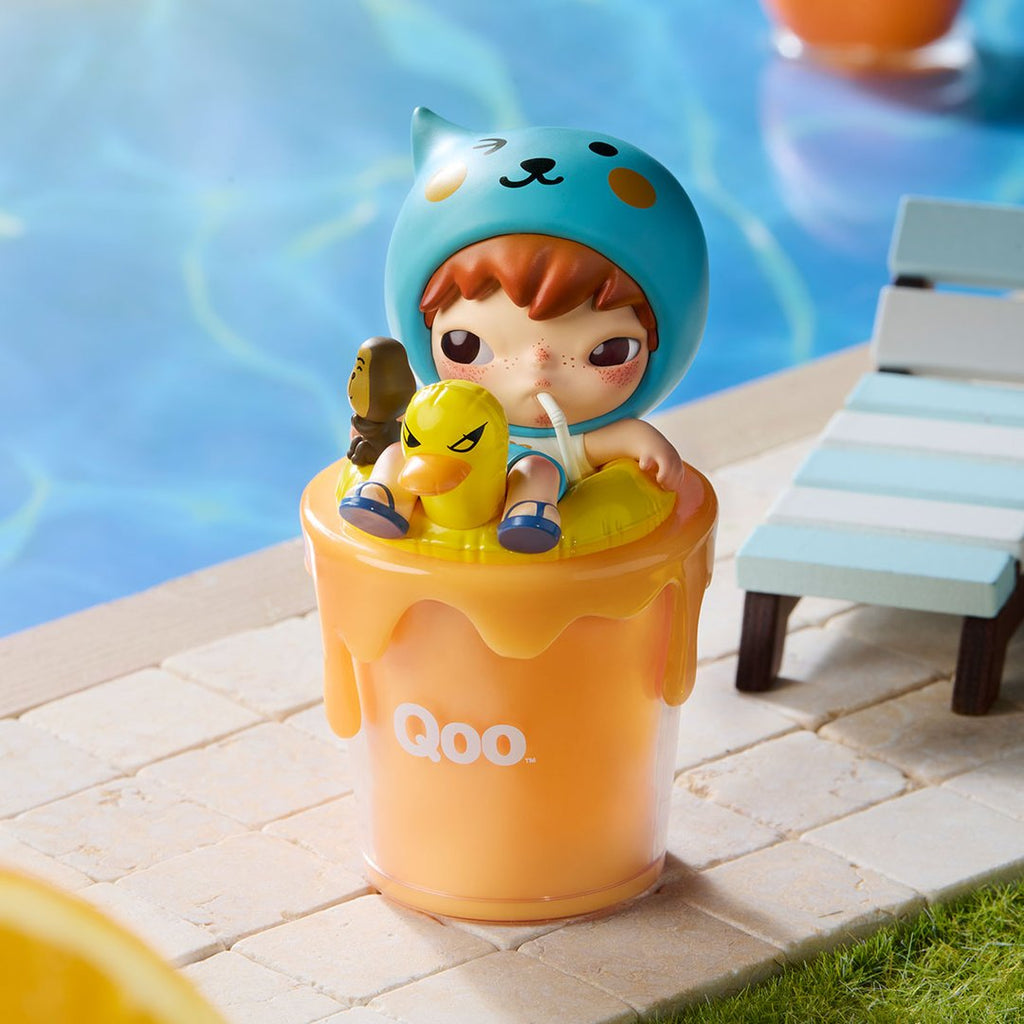 POP MART - Hirono x Qoo Blush avec figurine Qoo