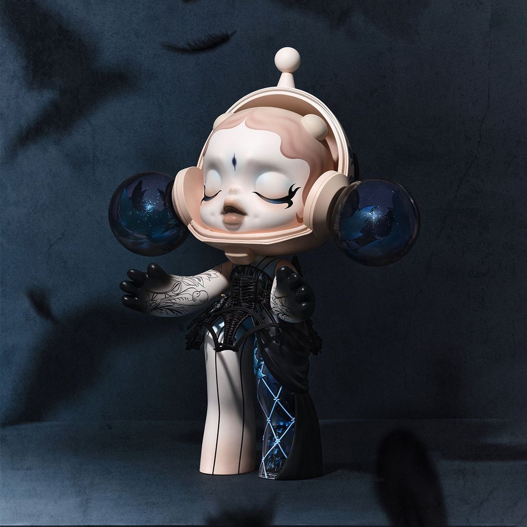 POP MART - MEGA α SKULLPANDA 400% Guo Pei-Univers alternatif