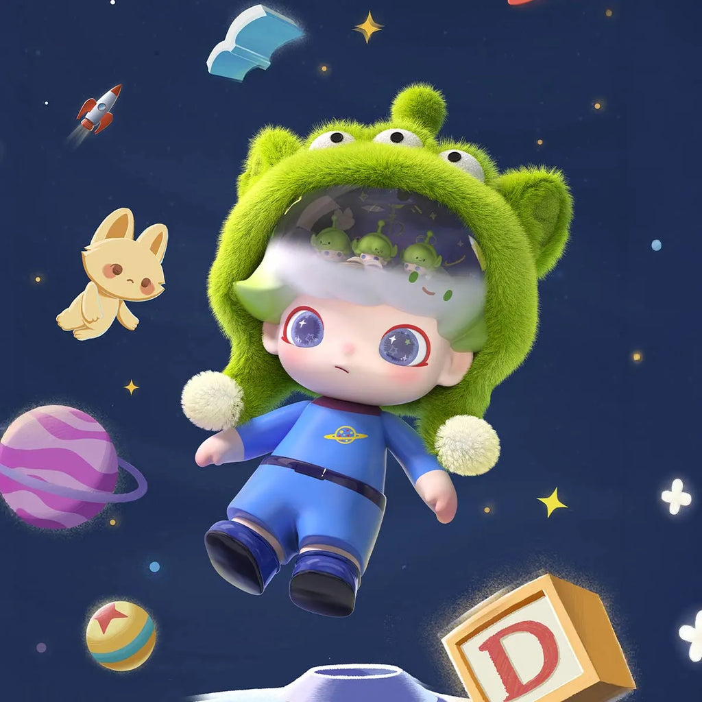POP MART - MEGA JUST DIMOO 400% PIXAR-Alien