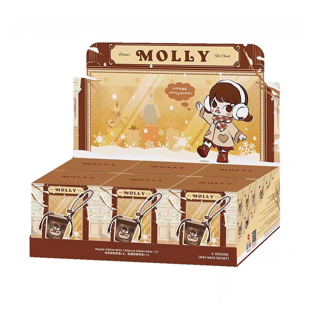 POP MART - Sac mini Molly Winter Fit Check Series